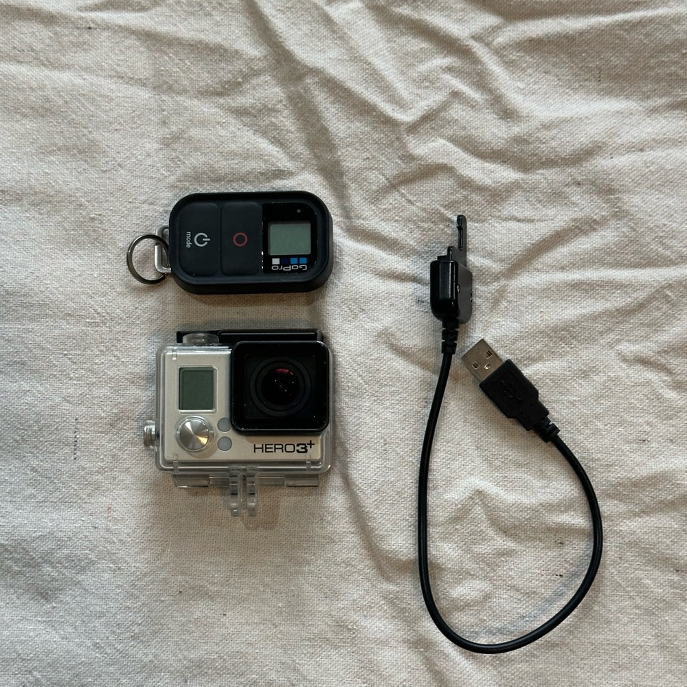 GoPro HERO3+ with Black Remote and Cable